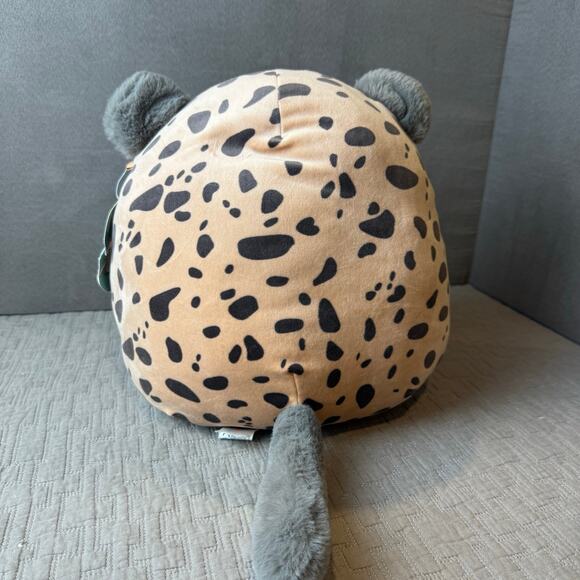 NWT Squishmallow Kei the Cheetah 10" Soft Plush Toy KellyToy Soft Belly - Picture 2 of 10